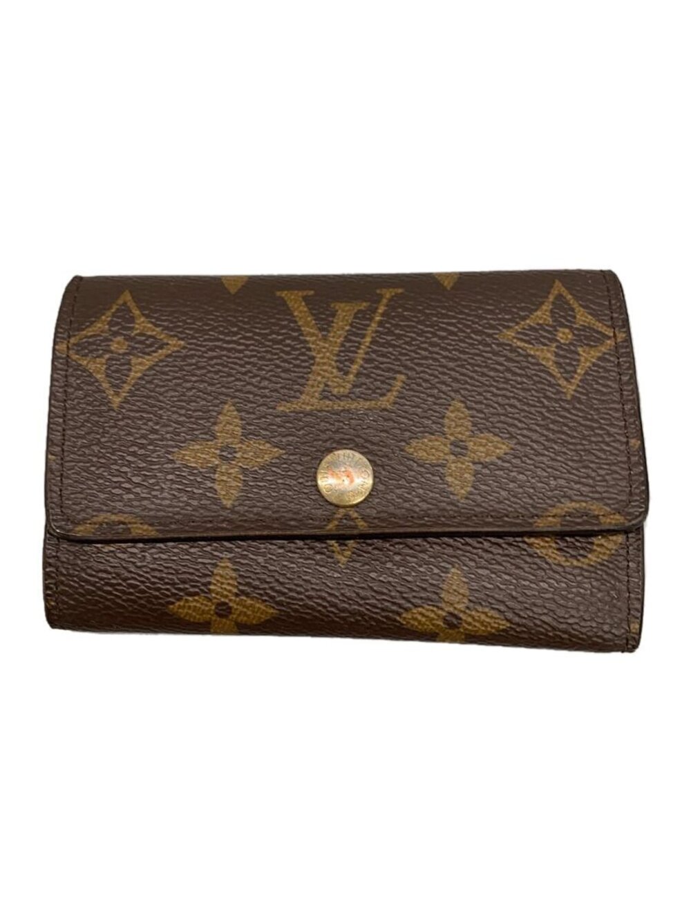 LOUIS VUITTON Multicles Monogram Canvas Brown Fuschia Pink